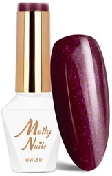 Lakier hybrydowy Molly Nails I''m Nudelover Lipgloss HEMA/Di-HEMA