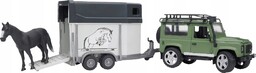 02592 Bruder Samochód Terenowy Land Rover Z Przyczepą