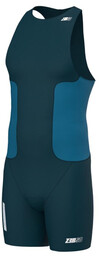 ZEROD Strój triathlonowy męski RACER TRISUIT deep ocean