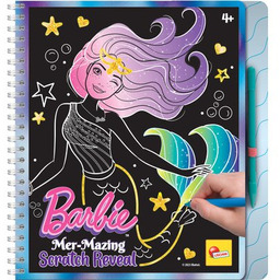 Lisciani Zdrapywanka Barbie Mer-Mazing Scratch Reveal 304-12327 (twarda
