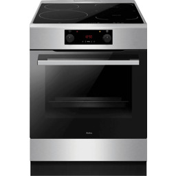 Kuchnia indukcyjna wolnostojąca AMICA 6123IE3.380HTSDPHB(XX) Pizza Srebrny