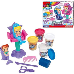 Lexibook, Salon fryzjerski syrenki z modeliny, różowy biały