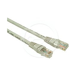 Patchcord kat.6 UTP szary PVC Solarix 10m
