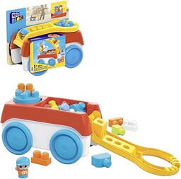 MEGA BLOKS Wózek z klockami Buduj i kręć