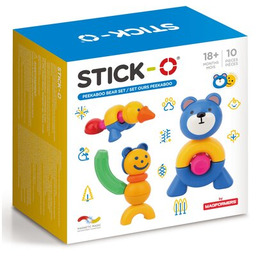 MAGFORMERS Klocki magnetyczne Stick-O Z niedźwiedziem 005-902009