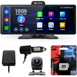 Stacja Multimedialna Rejstrator Android Apple Carplay DVR 4K