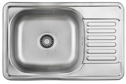 QUADRON Zlewozmywak 66x42 EDDIE 111 stal satyna HD111SAT6642