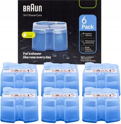 6x Wkład Płyn Wymienny do Golarek Braun Ccr