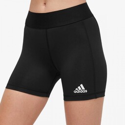 Spodenki Adidas Treningowe Damskie Wysoki Stan Czarne