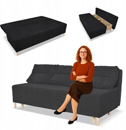 Kanapa sofa KIMO funkcja spania pojemnik Family Meble