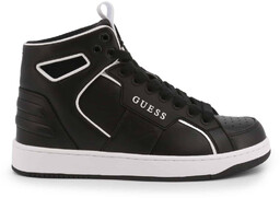 Sneakersy marki Guess model BASQET-FL7BSQ-LEA12. Kolor Czarny, Obuwie