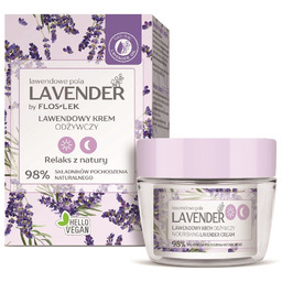 Floslek Lavender 50ml lawendowy krem odżywczy na dzień