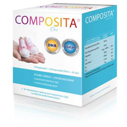Composita One, 30 kaps. + 30kaps. DHA