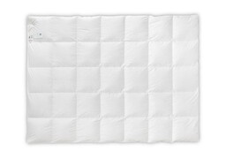 Kołdra puchowa 90% 200x220 Materacowa ciepła 1800g biała