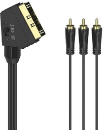 Kabel Scart-3XCINCH HAMA, 1.5m
