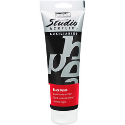Pébéo Studio Acryl 250 ML Gesso czarny, (1