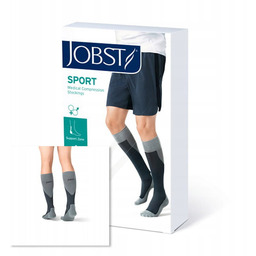 Podkolanówki Uciskowe Jobst Sport 20-30 Szary/Grafitowy Rozmiar: L