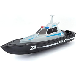 Bauer Spielwaren M82196 Tech R/C łódź policyjna: zdalnie