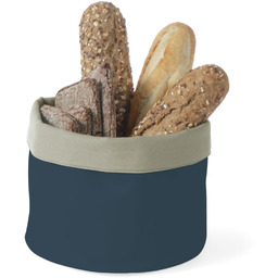 Worek Koszyk do pieczywa okrągły śr. 15cm ciemnoniebieski