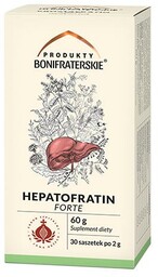 Produkty Bonifraterskie Hepatofratin Forte, 30saszetek