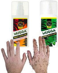 Zestaw Spray na komary Mugga Deet 50% 75