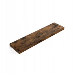 Półka ścienna samowisząca 20x80cm Dekoracyjna Drewniana Styl vintage