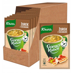 Knorr Gorący Kubek Żurek grzanki 17 g x