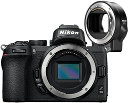 Aparat NIKON Z50 + Adapter FTZ