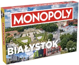 MONOPOLY Białystok, gra planszowa, Winning Moves