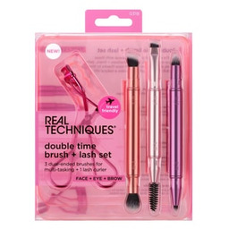 Real Techniques Double Time Brush & Lash Set