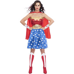 amscan 9915556 - Damski oficjalny kostium kostiumowy DC