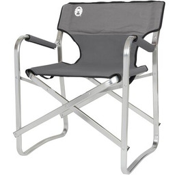 COLEMAN Krzesło ogrodowe Deck Chair Szary