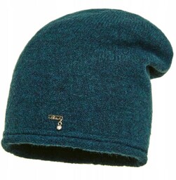 Czapka damska IRIS Morski / PAWONEX