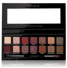 Sigma Beauty Warm Neutrals Paleta cieni do powiek