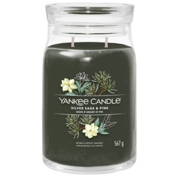 Świeca zapachowa Yankee Candle Signature DUŻA - Silver