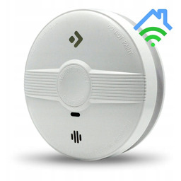 Czujnik dymu Gsm wbudowana karta Sim Ue bateria