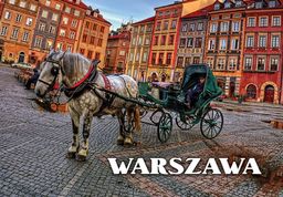 Pocztówka 3D Warszawa Starówka