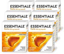 Zestaw ESSENTIALE FORTE 300 mg, 6x 50 kapsułek