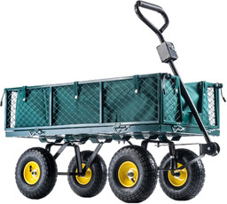 Wózek ogrodowy transportowy 3w1 300kg zielony