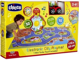 CHICCO Zabawka interaktywna Turbo Team Elektroniczna Mata Miasto