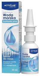ACTIVLAB Woda morska izotoniczna Spray do nosa, 30