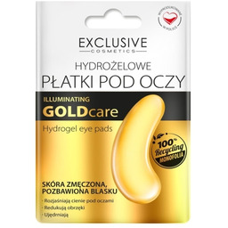 EXCLUSIVE COSMETICS Goldcare Illuminating Płatki hydrożelowe pod oczy