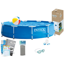 Basen Intex 305x76 Ogrodowy Stelażowy 28200 8w1