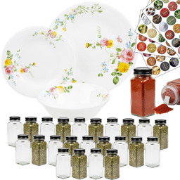 Komplet Zestaw Kuchenny XXL Serwis Obiadowy 18 El