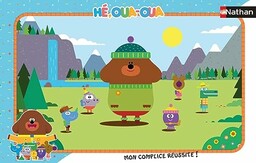 Ravensburger- Puzzle Ramka 15 elementów Góra/Hey, Oua Hey