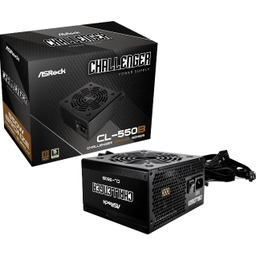 ASrock Challenger CL-550B 550W 80+ Bronze Czarny Zasilacz