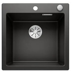 Blanco PLEON 5 525952 Granitowy Czarny Zlewozmywak prostokątny