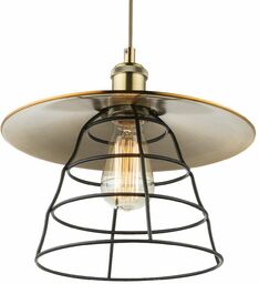 Industrialna LAMPA wisząca VIEJO 15086H1 Globo druciana OPRAWA