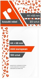 Rebel KOSZULKI MINI EUROPEAN 44X68 (100SZT) REBEL