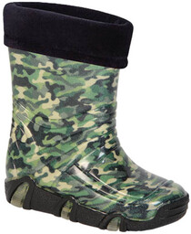 ZETPOL Kalosze dziecięce Szuwarek 50 zielony moro